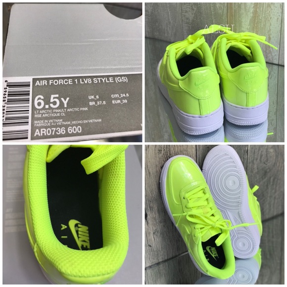 lv8 air force 1 yellow